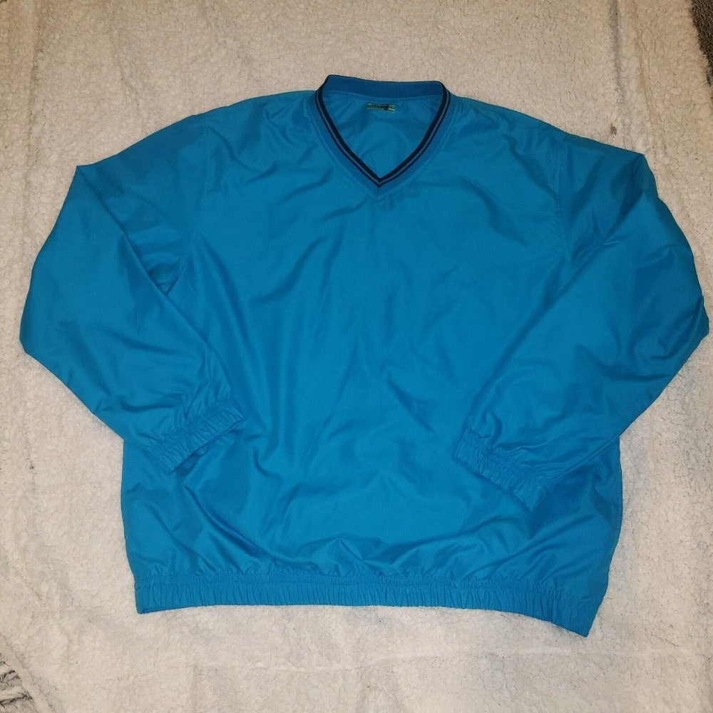 Ben Hogan-Performance Golf,‎ Mens Pullover Windbreaker Jacket, XLarge 46/48 Blue